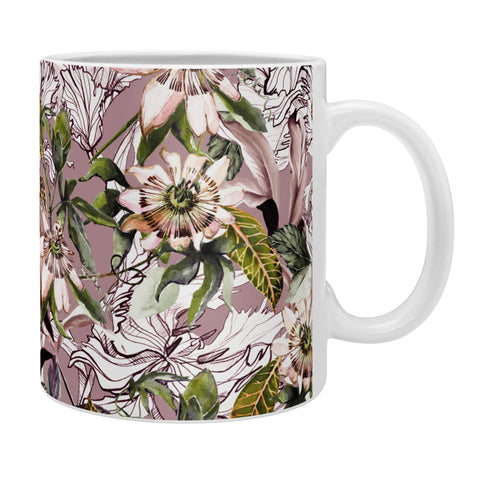 Marta Barragan Camarasa Blooming wild botanical paradise Coffee Mug