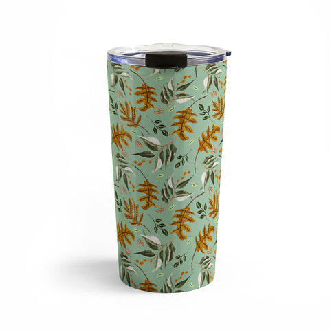 Marta Barragan Camarasa Fall of fall leaves Travel Mug