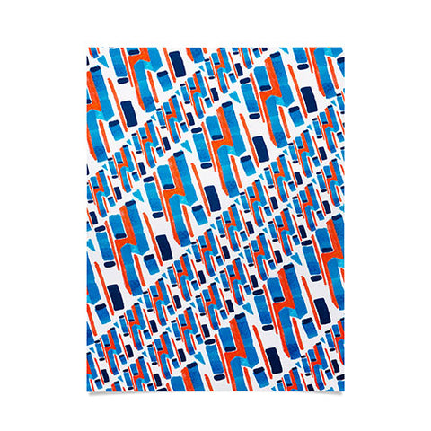 Marta Barragan Camarasa Linear patterns Poster