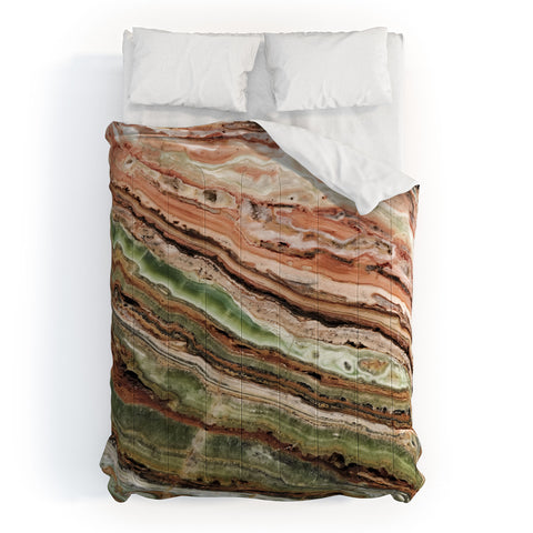 Marta Barragan Camarasa Mineral texture detail Comforter