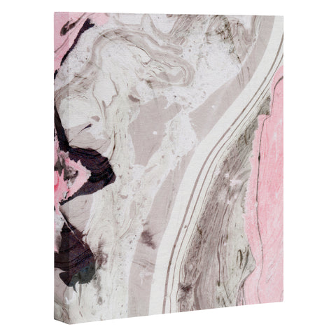 Marta Barragan Camarasa Pink and gray marble Art Canvas