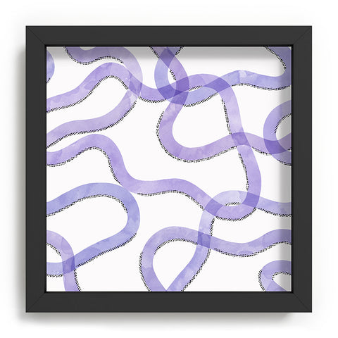 Marta Barragan Camarasa Purple curves Recessed Framing Square