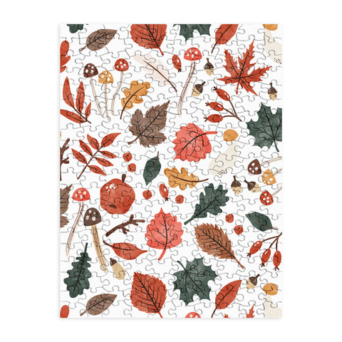 Marta Barragan Camarasa Reddish autumnal nature I Puzzle