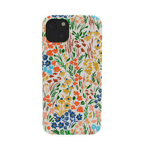 Marta Barragan Camarasa Spring flowery meadow Phone Case