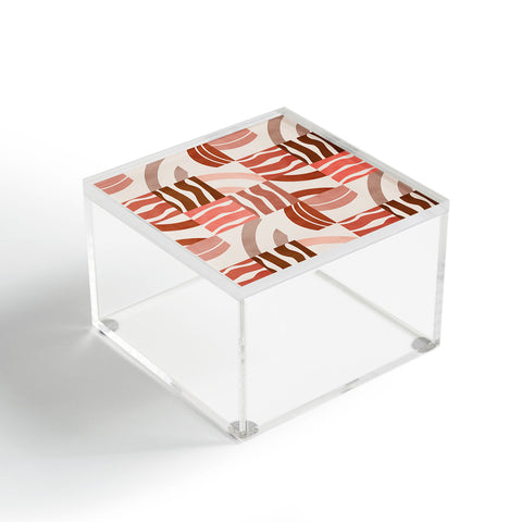 Marta Barragan Camarasa Terracotta modern shapes Acrylic Box