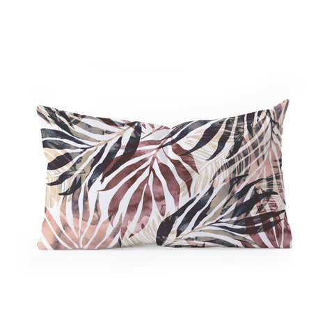 Marta Barragan Camarasa Tropical modern abstract Oblong Throw Pillow