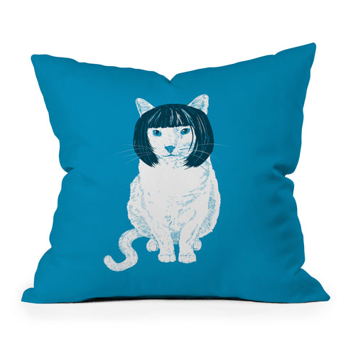 Matt Leyen Bobcat Throw Pillow