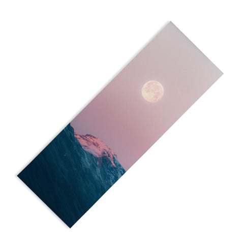 Michael Schauer Moon and the Mountains Yoga Mat