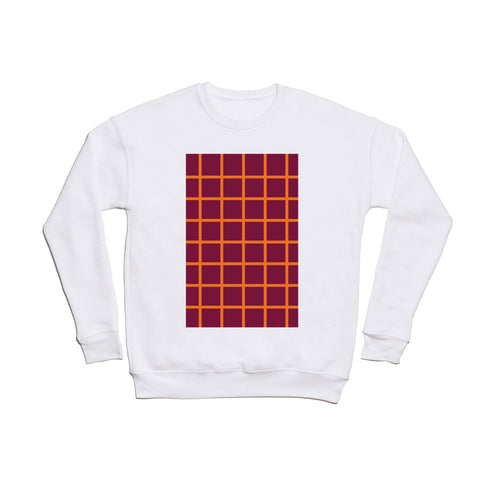 Miho chequered Crewneck Sweatshirt