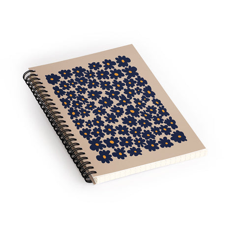 Miho mini floral garden 2 Spiral Notebook