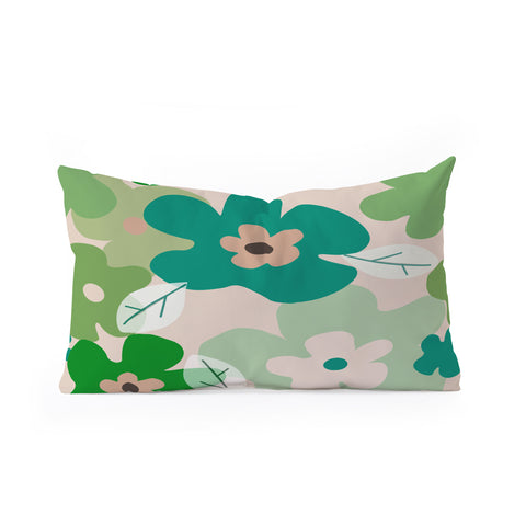 Mirimo FloraPop Spring Oblong Throw Pillow