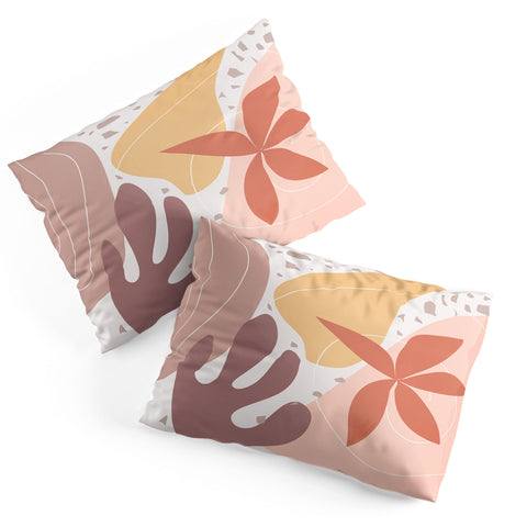 Mirimo Terracotta Blooms Pillow Shams