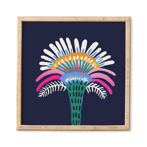 Misha Blaise Design Zelestial Flower Framed Wall Art