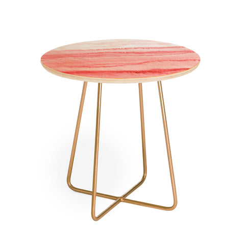 Monika Strigel WITHIN THE TIDES ROSEQUARTZ Round Side Table