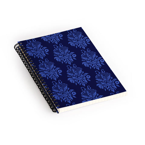Morgan Kendall blue lace Spiral Notebook