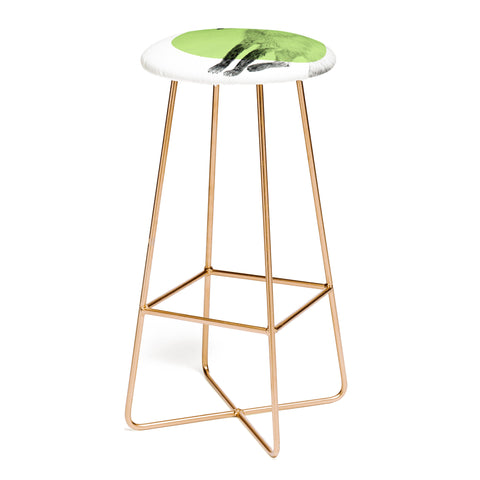 Morgan Kendall green fox Bar Stool