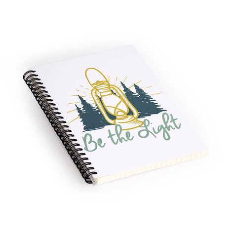 move-mtns Be the Light Christian Inspiration Spiral Notebook