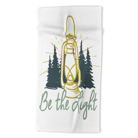 move-mtns Be the Light Christian Inspiration Beach Towel