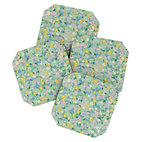 MSRYSTUDIO Joy of Flowers v2 Coaster Set