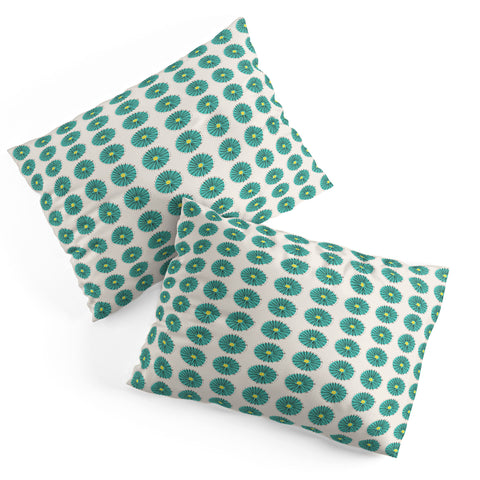 Mummysam Blue Flowers 1 Pillow Shams