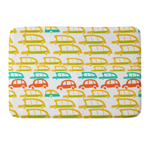 Mummysam Cars Memory Foam Bath Mat