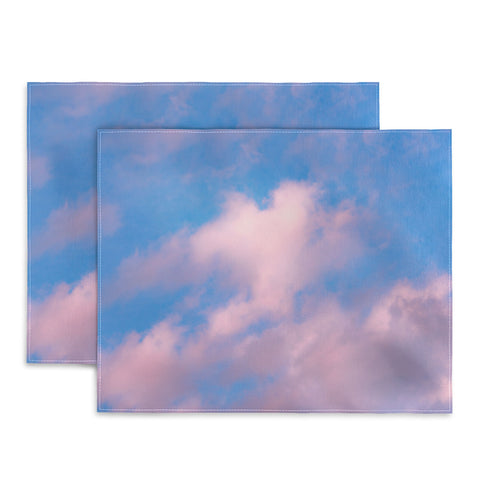 Nature Magick Cotton Candy Clouds Pink Placemat