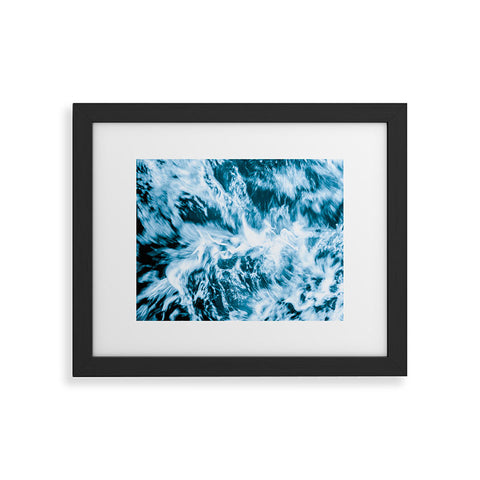 Nature Magick Tropical Waves Framed Art Print