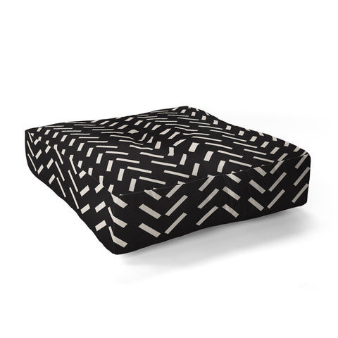 Nick Quintero Herringbone Floor Pillow Square