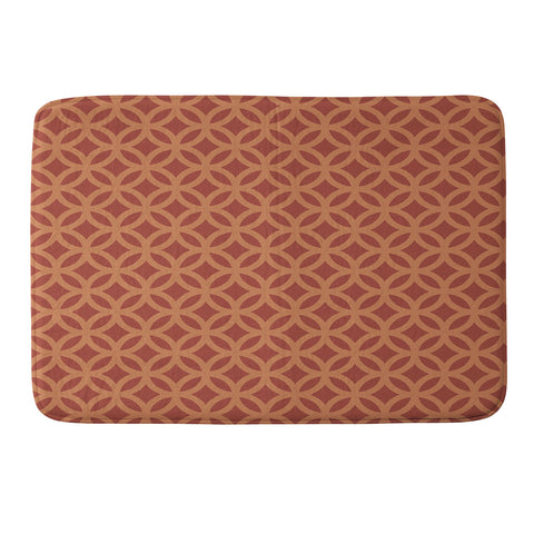 Nick Quintero Modern Grid 1 Memory Foam Bath Mat