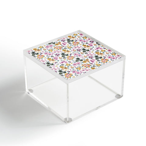 Ninola Design Artful little flowers summer Acrylic Box