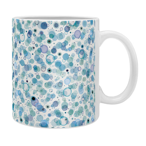 Ninola Design Baby bubbles dream soft blue circles Coffee Mug