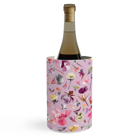 Ninola Design Blooming flowers lilac Wine Chiller