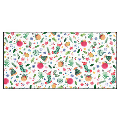 Ninola Design Christmas Favorite Things Desk Mat