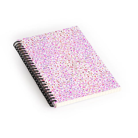 Ninola Design Little dots pink Spiral Notebook