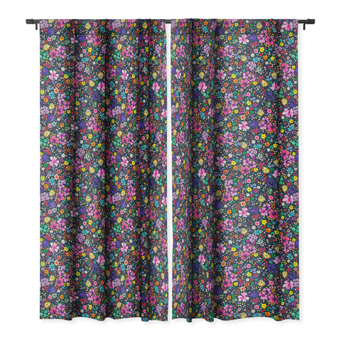 Ninola Design Millefleurs Simply Modern Blackout Window Curtain