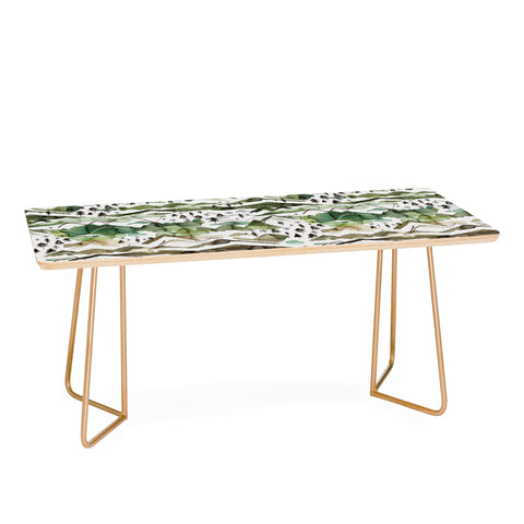 Ninola Design Mountains landscape Green Coffee Table