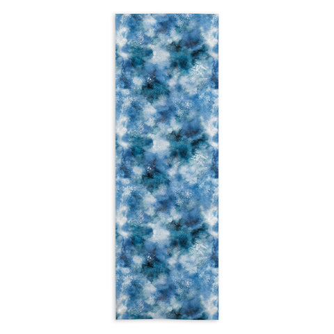 Ninola Design Ocean water blues Yoga Towel