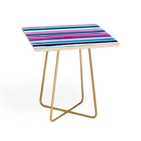 Ninola Design Ombre Sea Pink and Blue Side Table