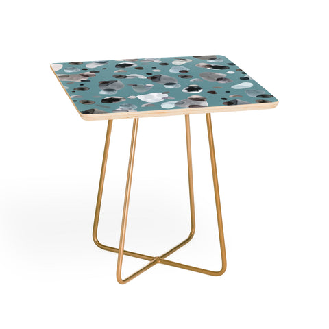 Ninola Design Playful organic shapes Moody blue Side Table