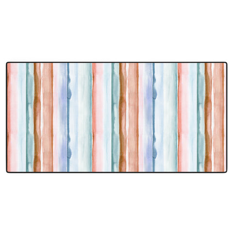 Ninola Design Relaxing Stripes Mineral Copper Desk Mat