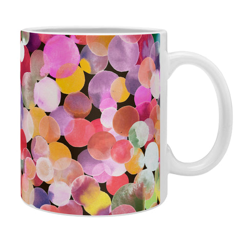 Ninola Design Watercolor Dots Candy Coffee Mug