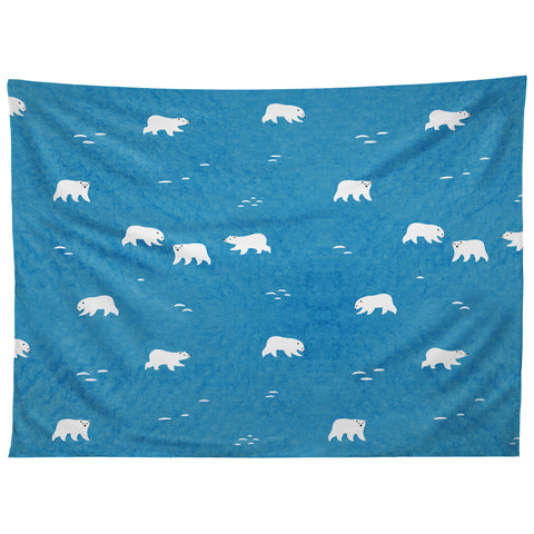 Noristudio Polar Bears Pattern Tapestry