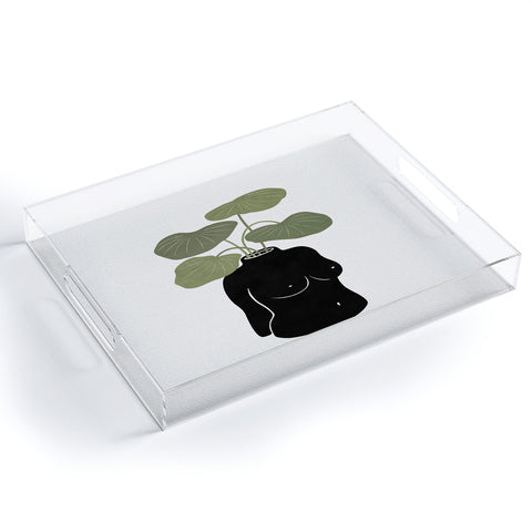 Orara Studio Boob Tanical Vase Acrylic Tray