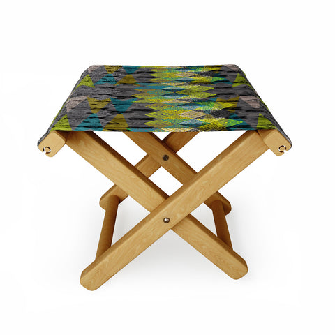 Pattern State Arrow Night Folding Stool