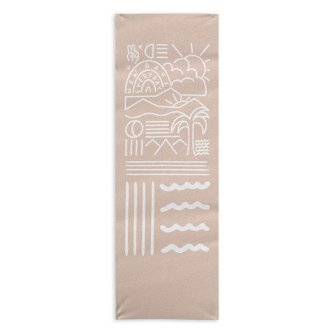 Phirst New Days Everyday Rainbow Yoga Towel