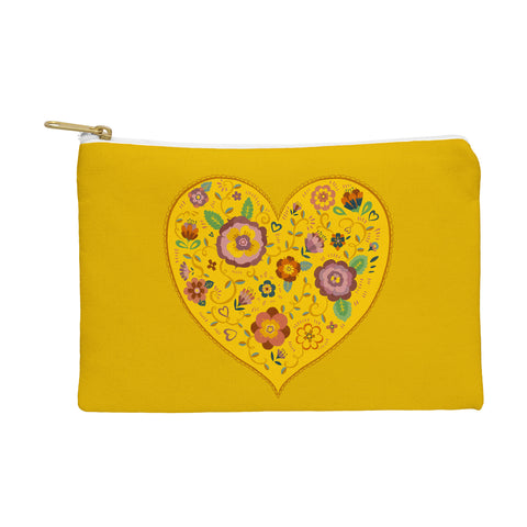 Pimlada Phuapradit Floral heart 2 Pouch