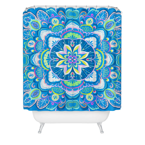 Pimlada Phuapradit Mandala 03 Shower Curtain