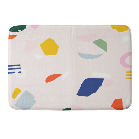 Rhianna Marie Chan Not Your Grandmothers Terrazzo Memory Foam Bath Mat