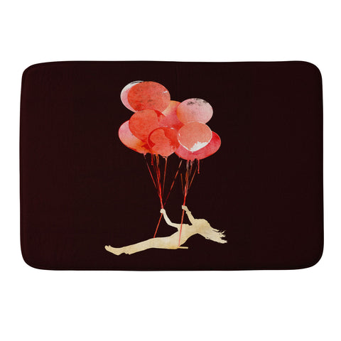 Robert Farkas Fly The Hell Away Memory Foam Bath Mat