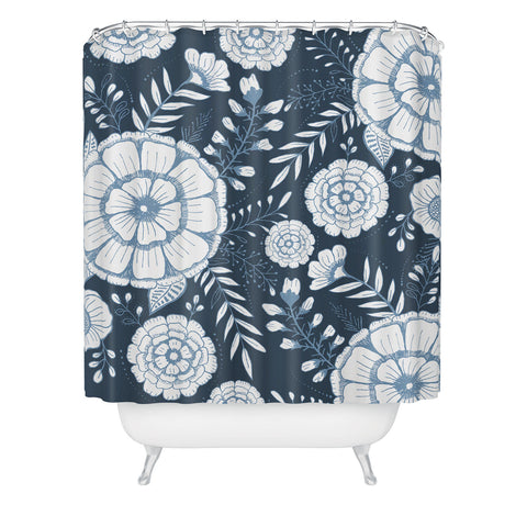 RosebudStudio Floral Things Shower Curtain